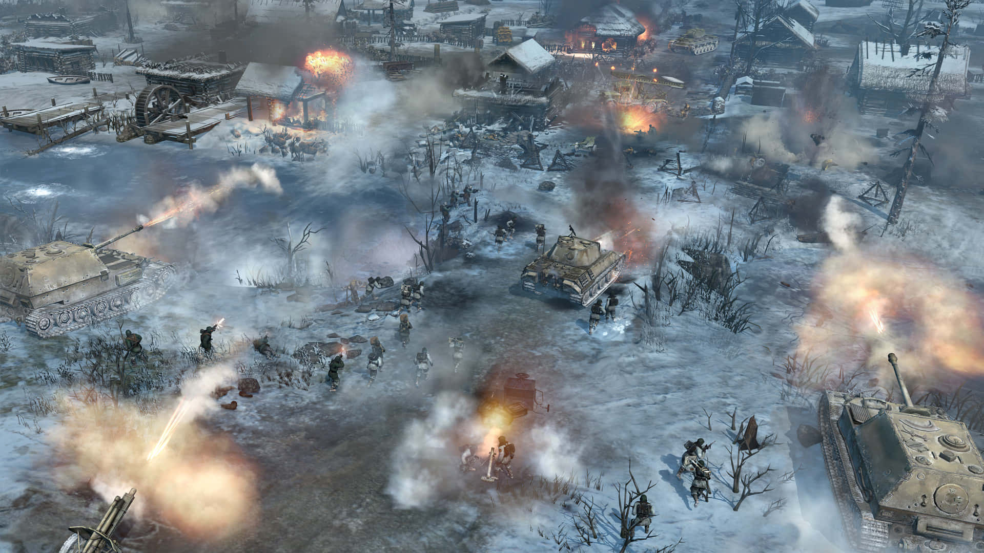 Bravely Lead Your Troops To Victory In Company Of Heroes 2