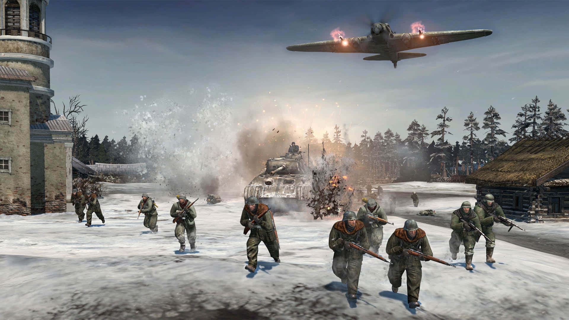 Sfondodi Company Of Heroes 2