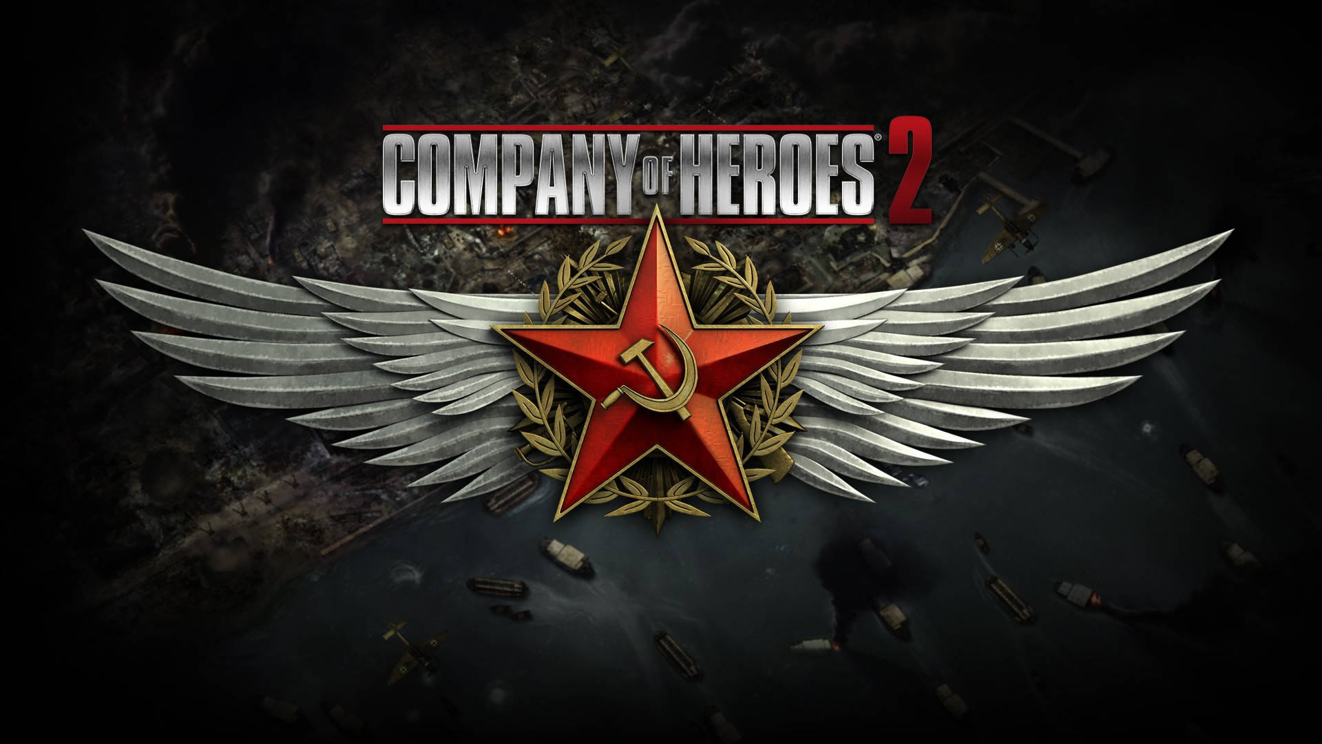Batallasde Company Of Heroes 2 En Viñeta Fondo de pantalla
