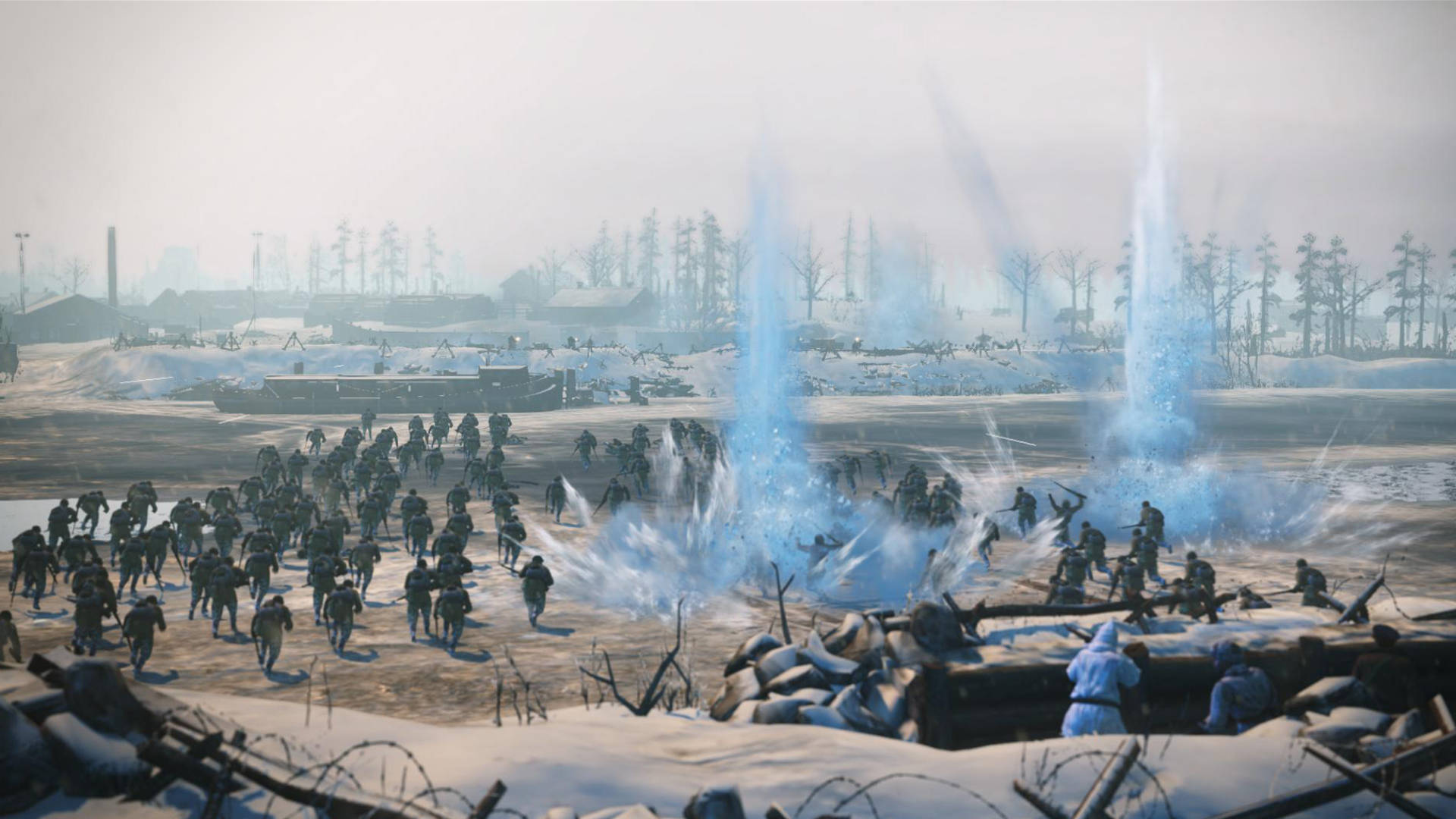 Company Of Heroes 2 Blue Bombs Wallpaper