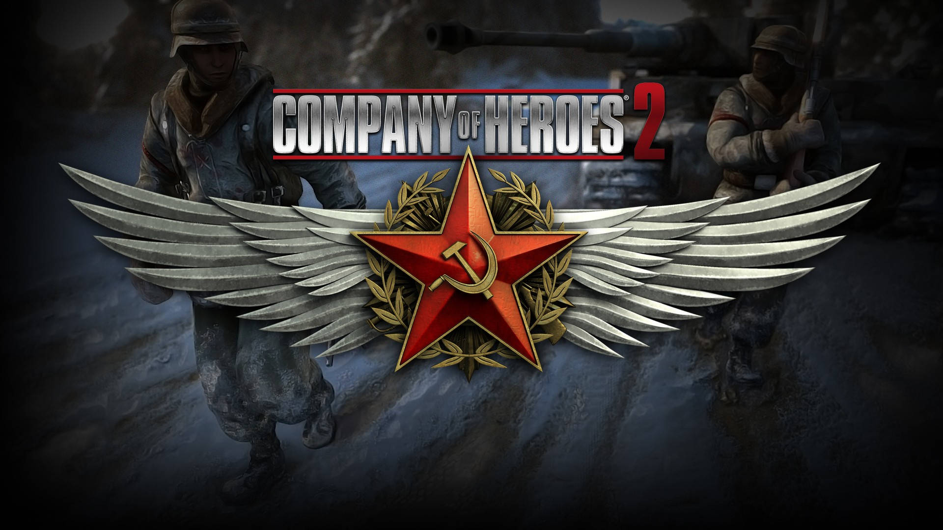 Company of Heroes 2 Marching On Snow Wallpaper
