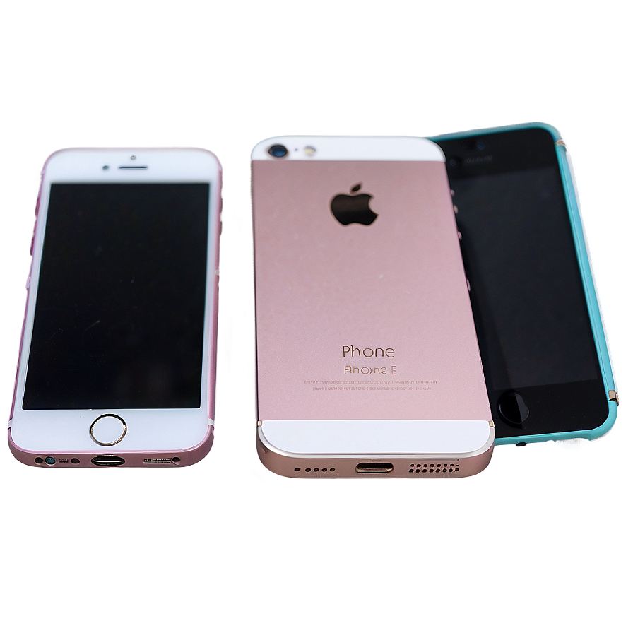 Comparing Iphone Se With Predecessors Png Bmb PNG