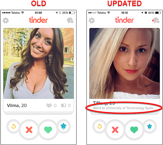 Comparisonof Dating App Profiles PNG