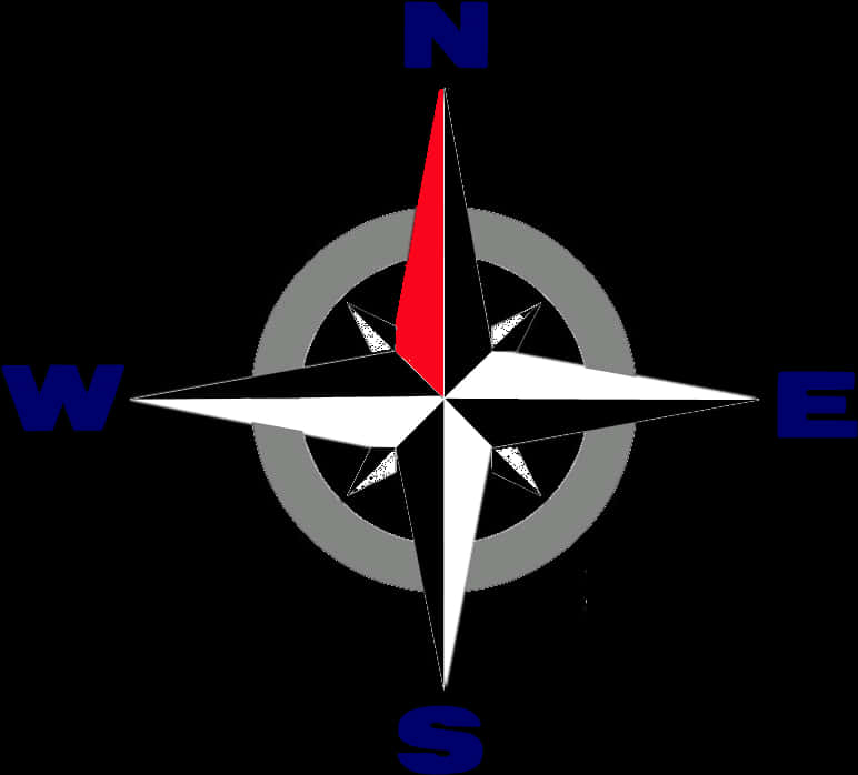 Compass Rose Graphic PNG