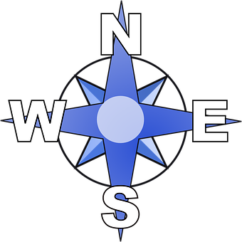 Compass Rose Graphic PNG