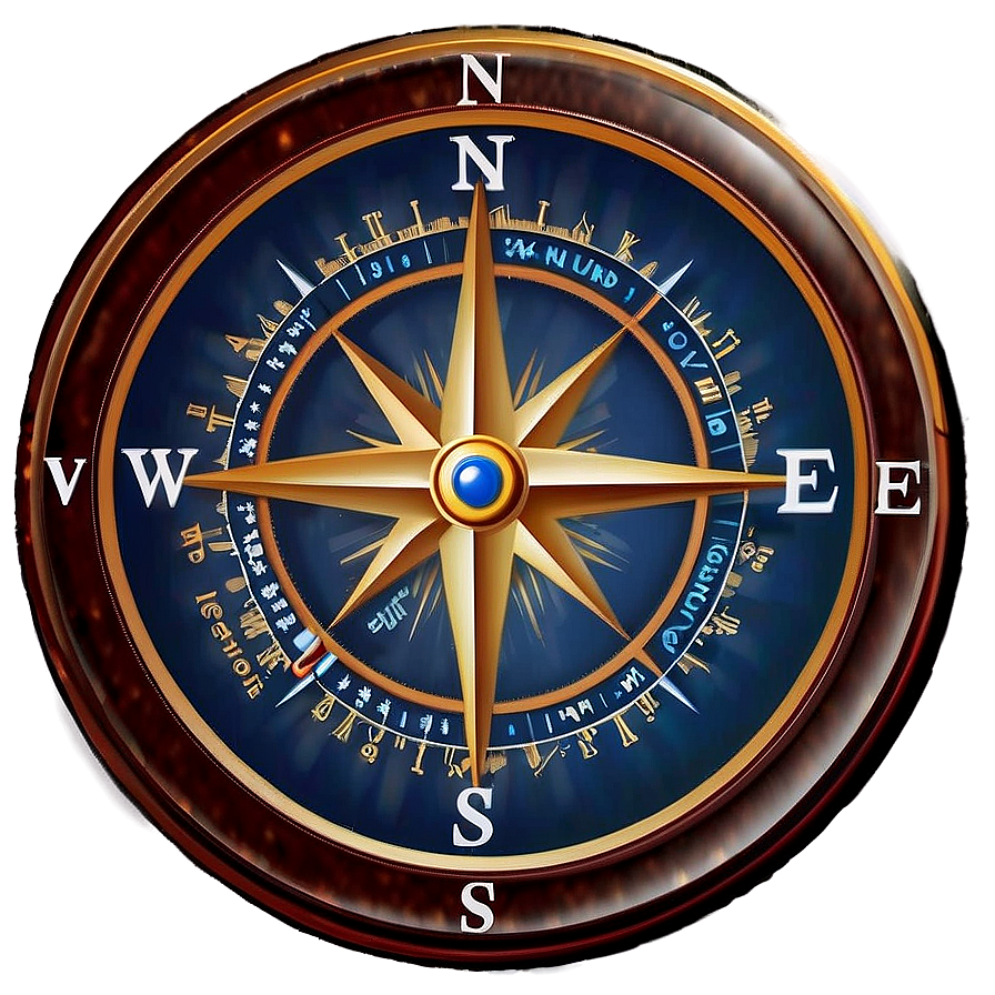 Download Compass Rose With Latitude Lines Png 05252024 | Wallpapers.com