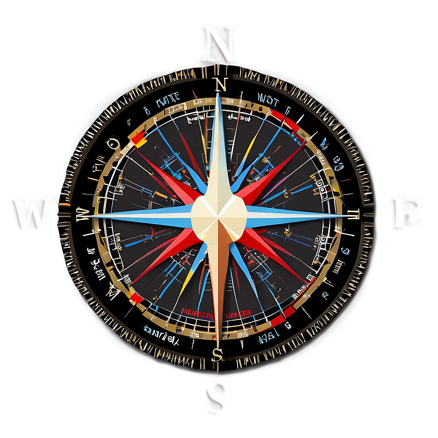 Download Compass With Cardinal Directions Png 28 | Wallpapers.com