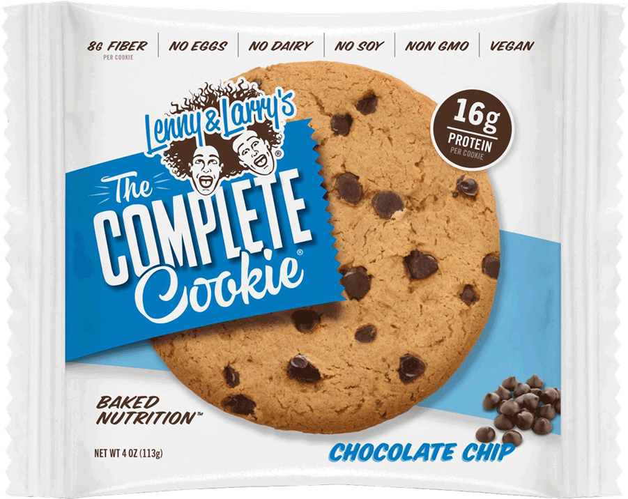 Complete Chocolate Chip Cookie Packaging PNG