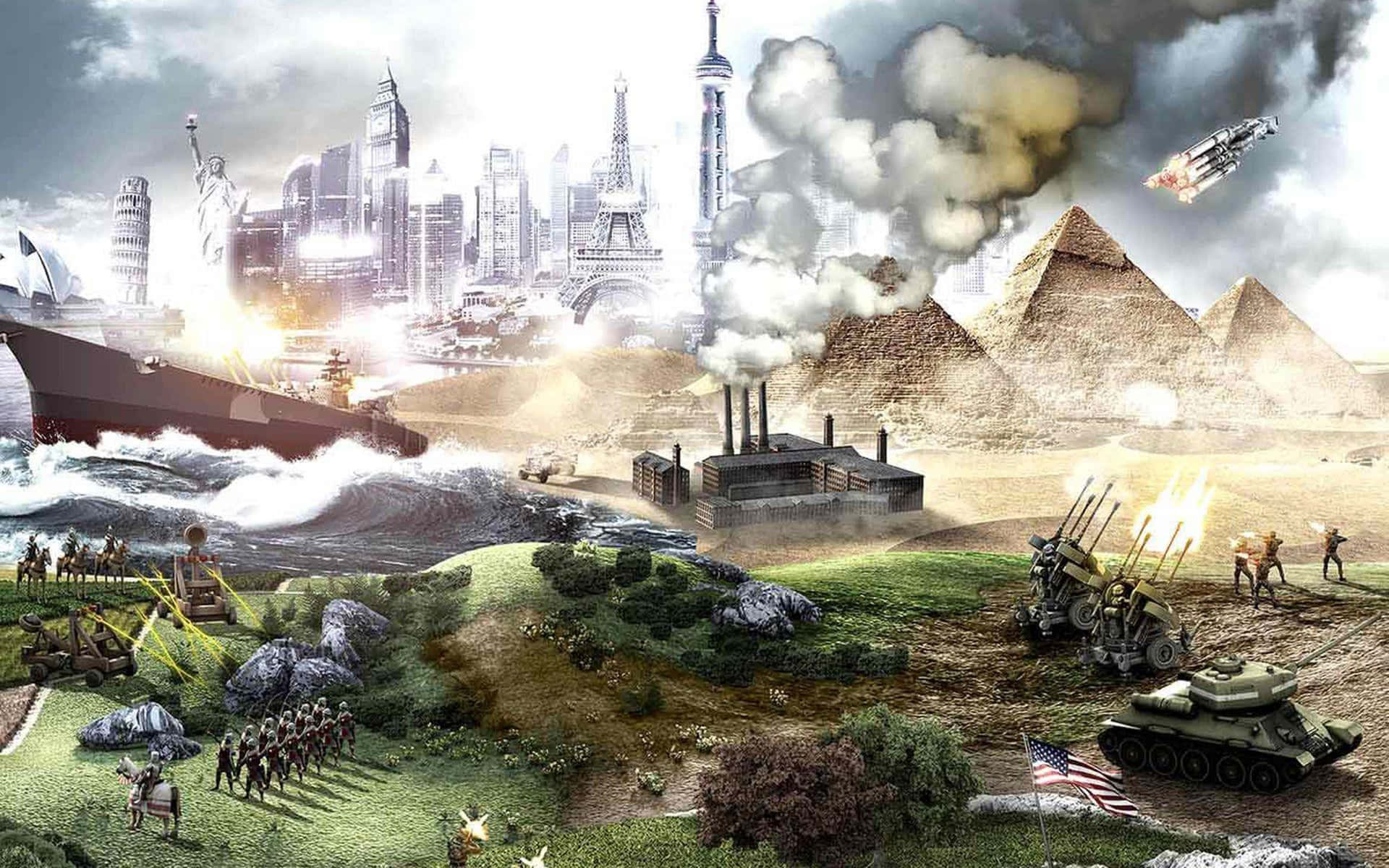 Complete Edition Of 4k Civilization V Background