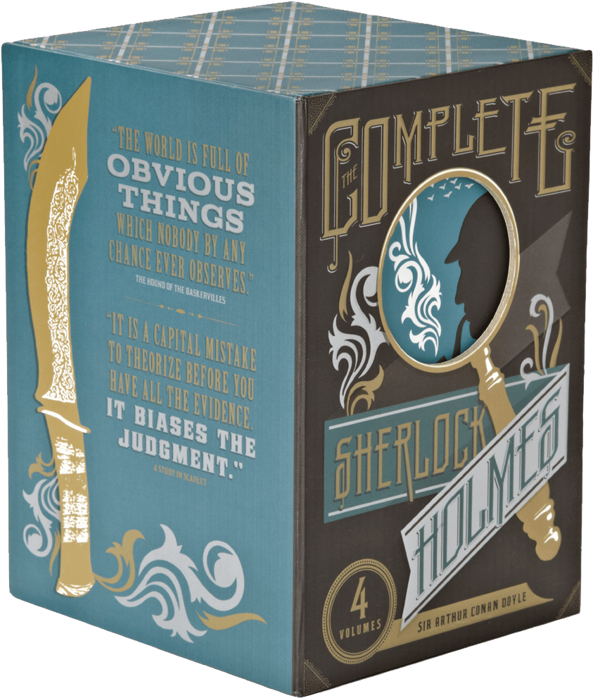 Complete Sherlock Holmes Collection Box Set PNG