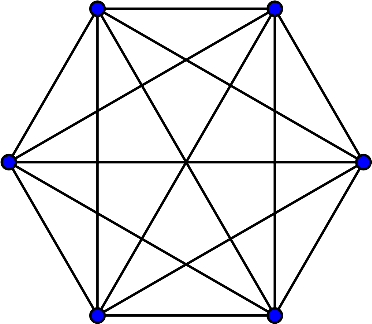 Complex Pentagon Graph Structure PNG
