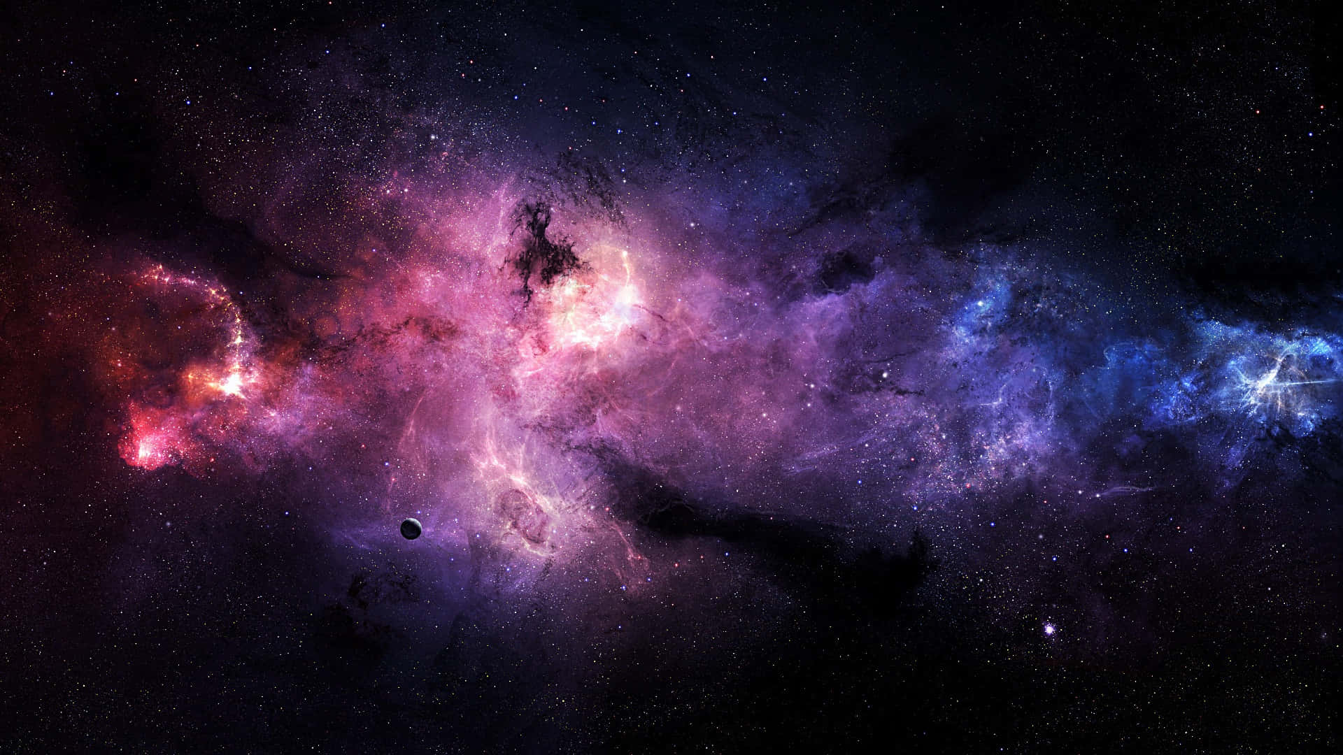 Complimentary Nebula Wallpaper