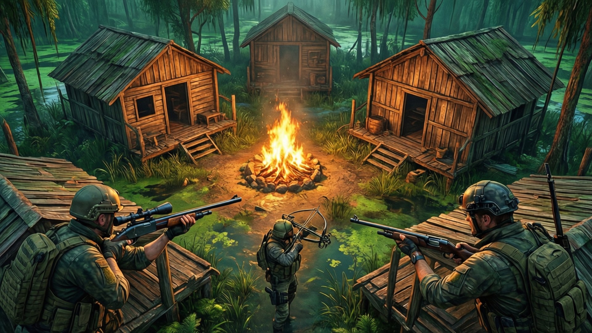 Compound Ambush Wallpaper