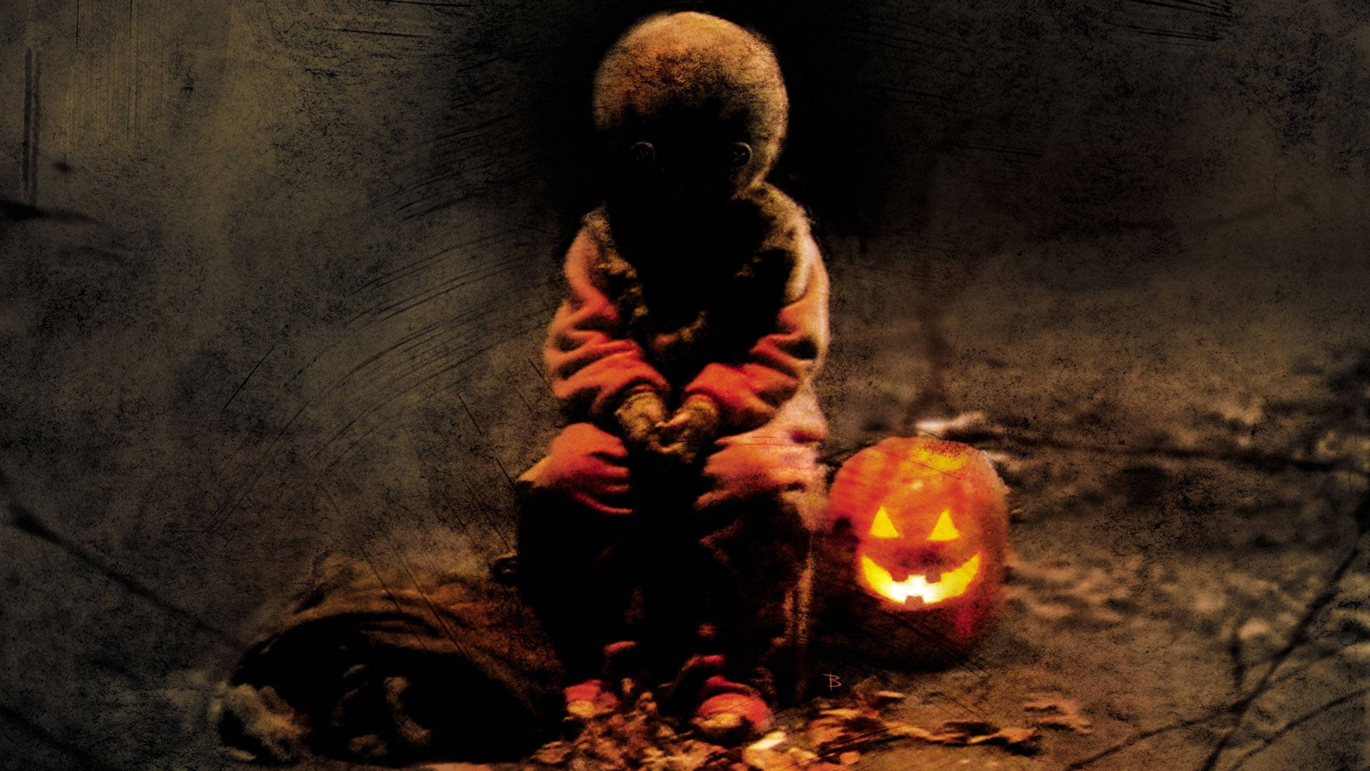 Computador Trick 'r Treat Film Halloween Papel de Parede