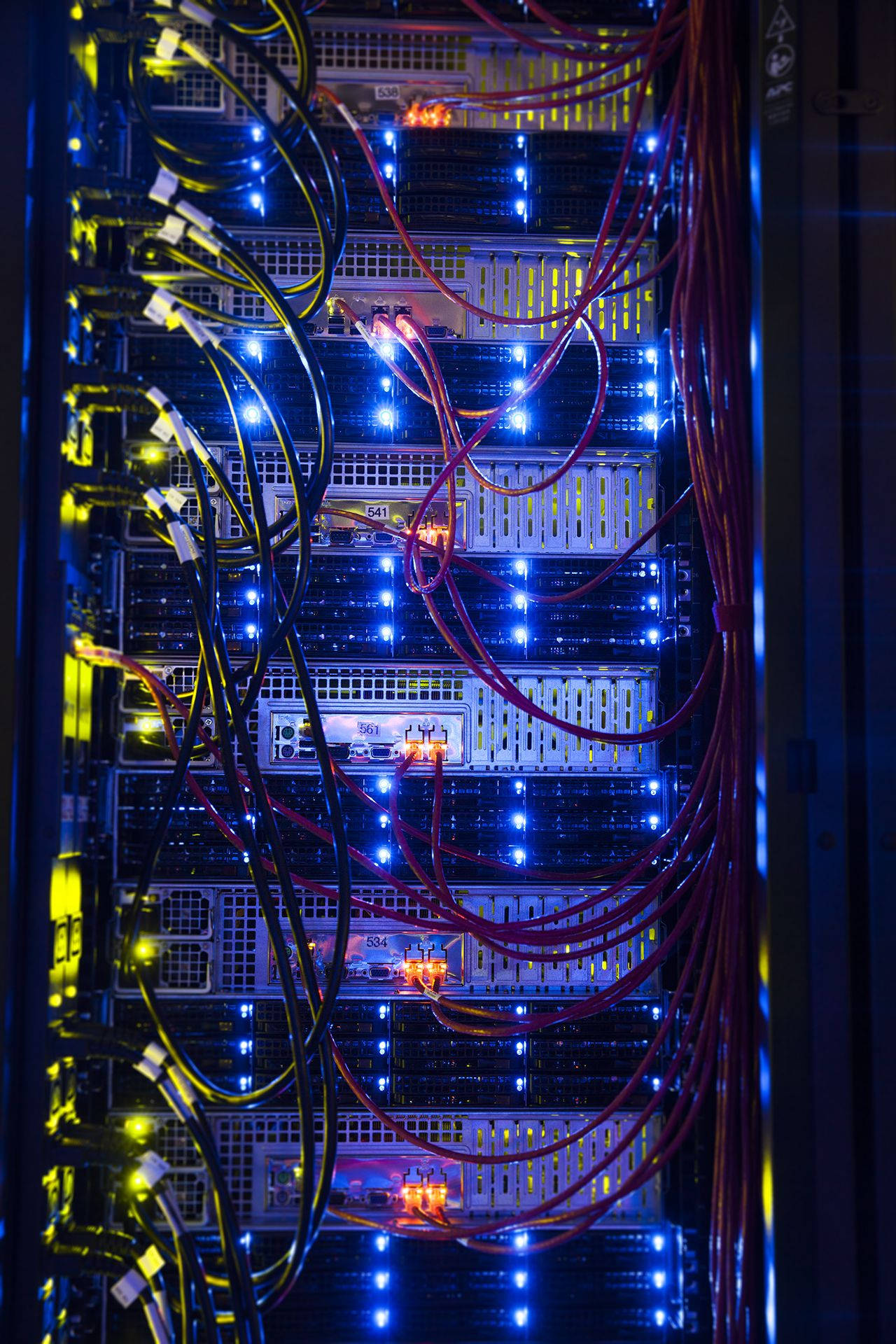 Computer Data Center Background