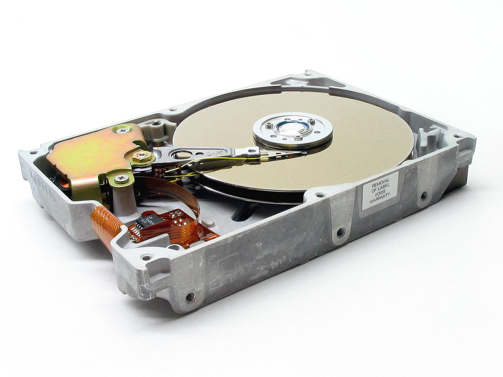 Computer Hard Drive Disk Platter Wallpaper
