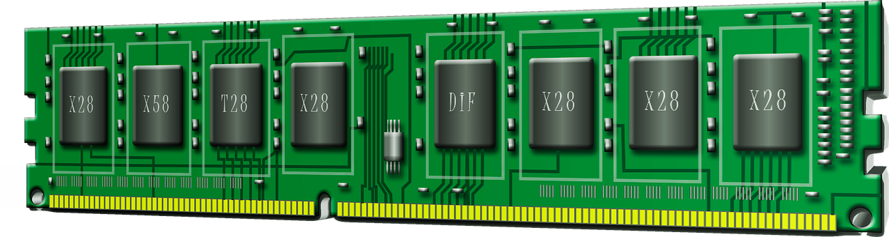 Computer R A M Module Isolated PNG