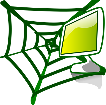 Computer Screen Caughtin Web PNG