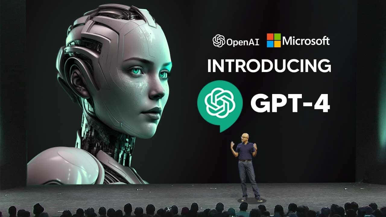 Conceptode Inteligencia Artificial Gpt-4 Fondo de pantalla