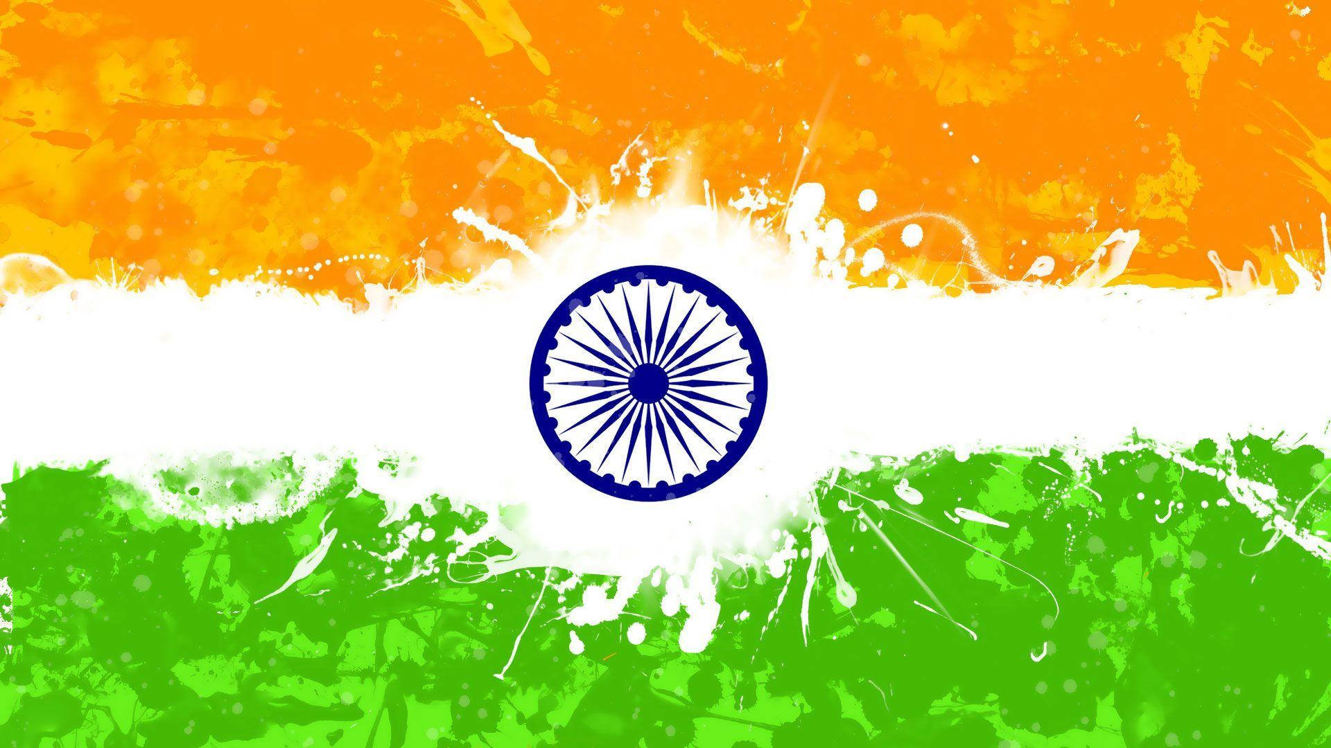 Conceptual Indian Flag Hd Background
