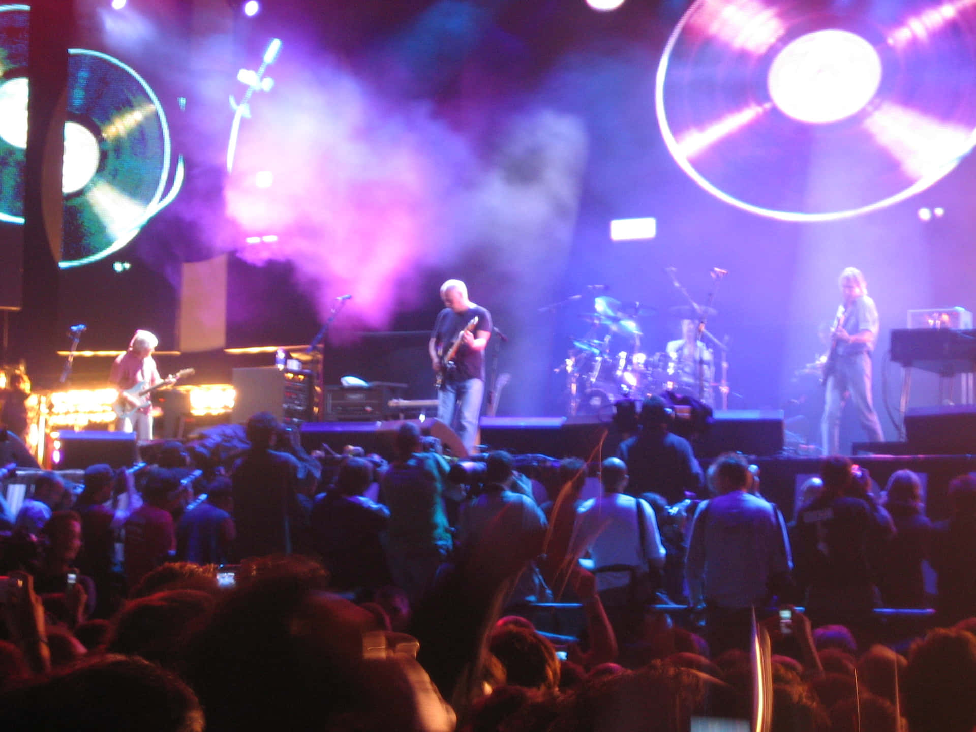 Rock Band Pink Floyd Concert Background