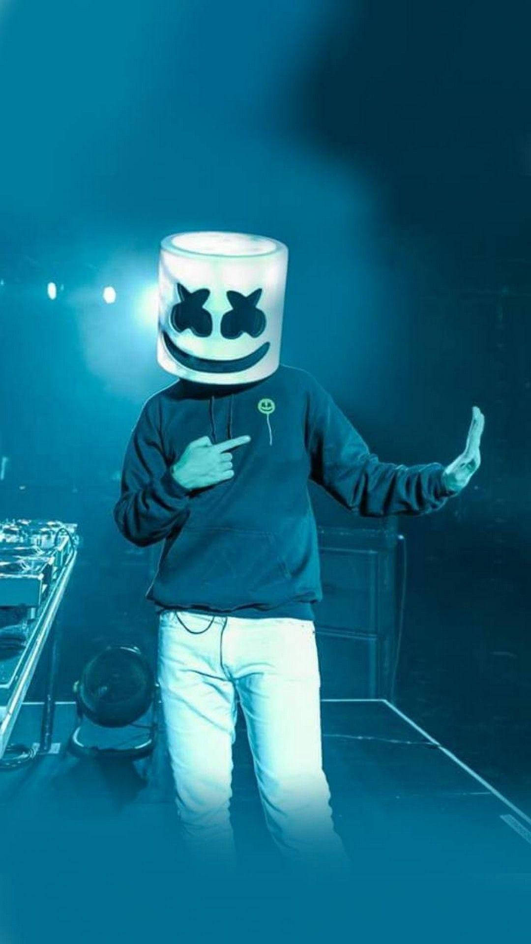 Concert Stage Marshmello Iphone Wallpaper