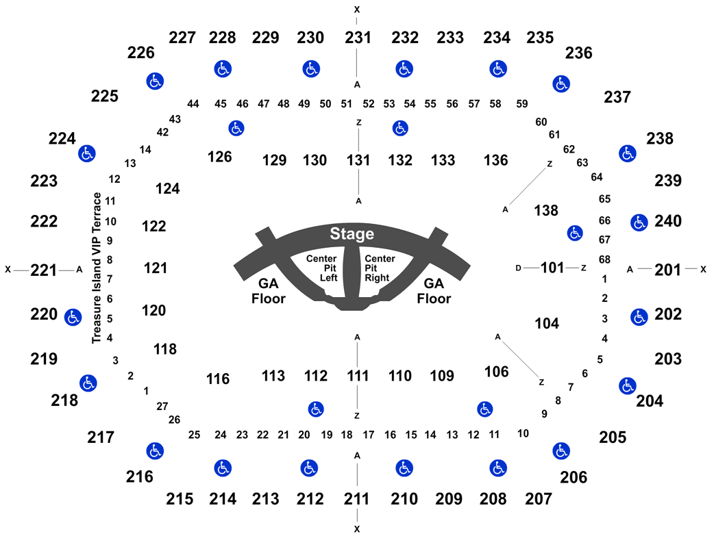 Download Concert Venue Seating Chart | Wallpapers.com