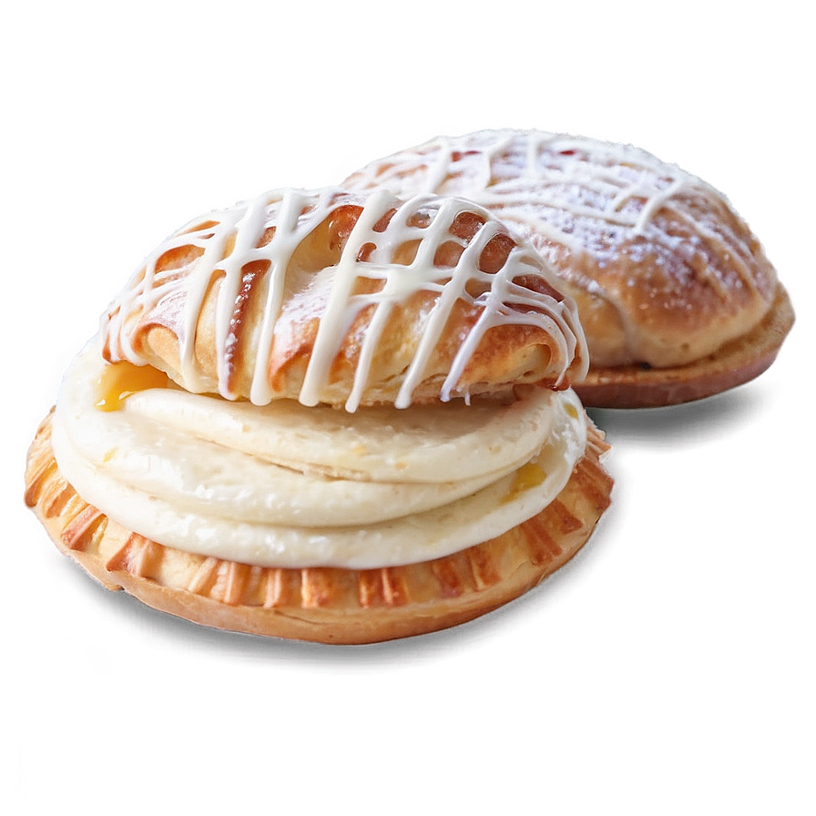 Concha Breakfast Pastry Png 55 PNG