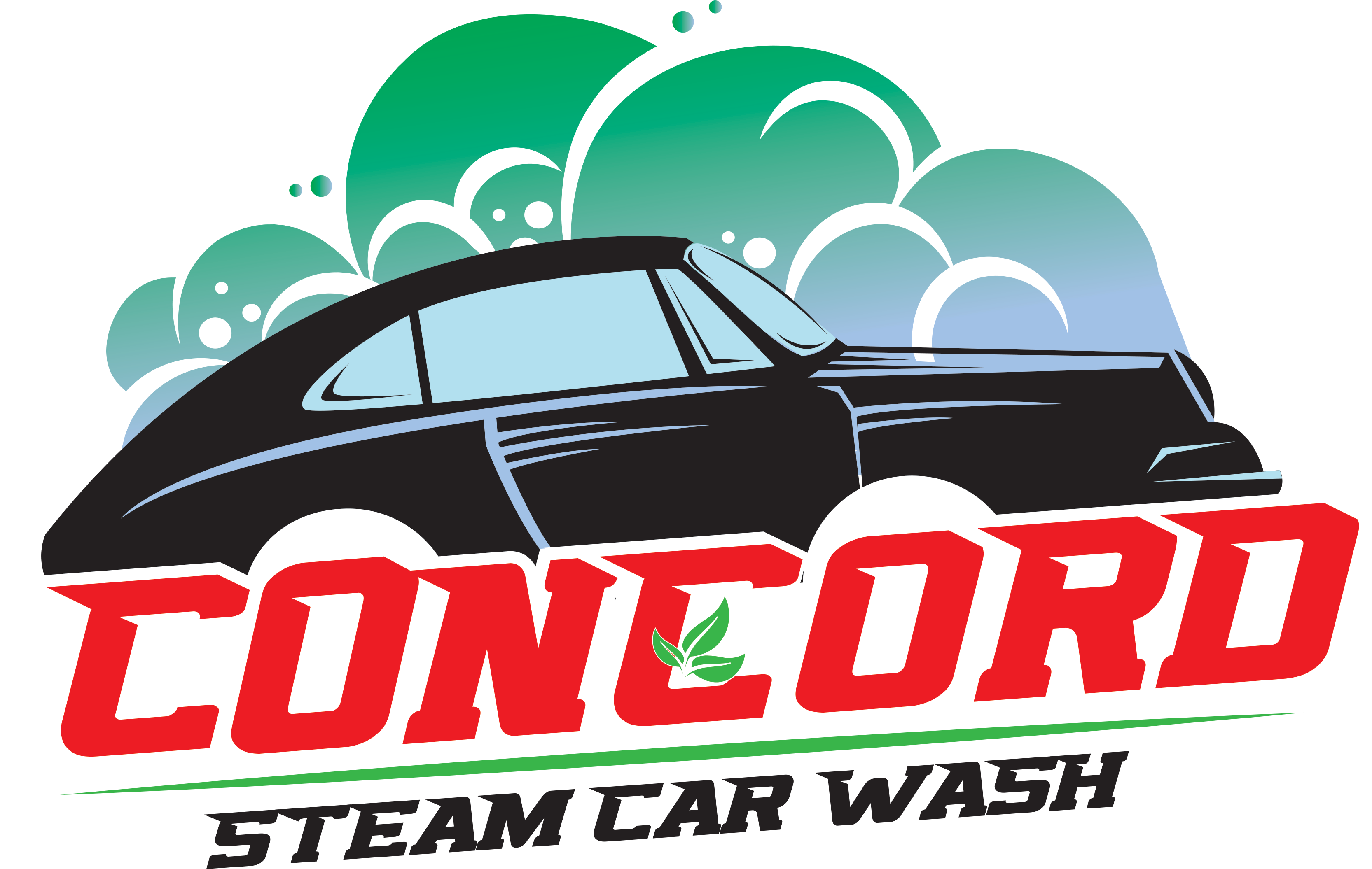 Concord Steam Car Wash Logo PNG