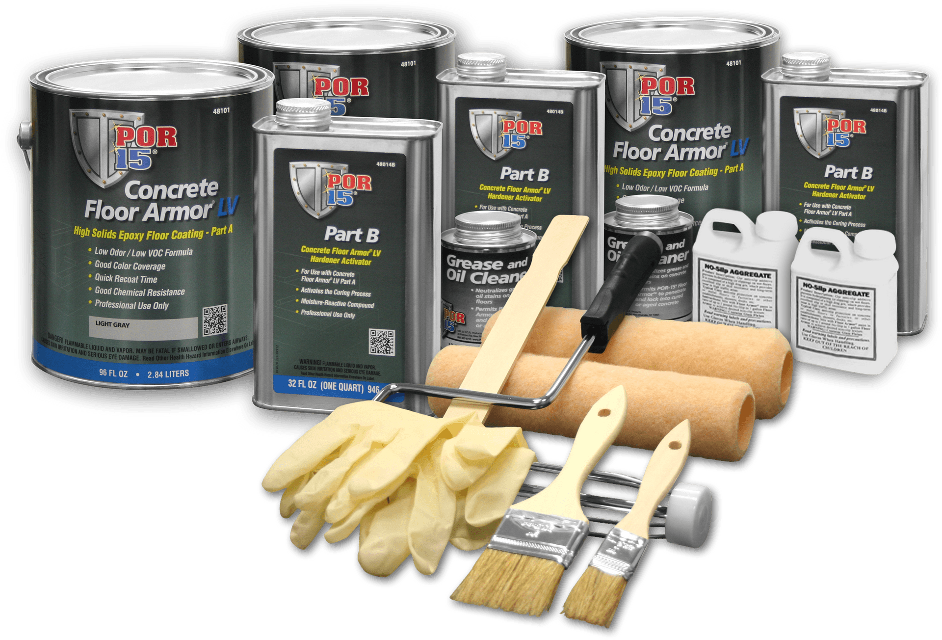 Concrete Floor Epoxy Coating Kit PNG