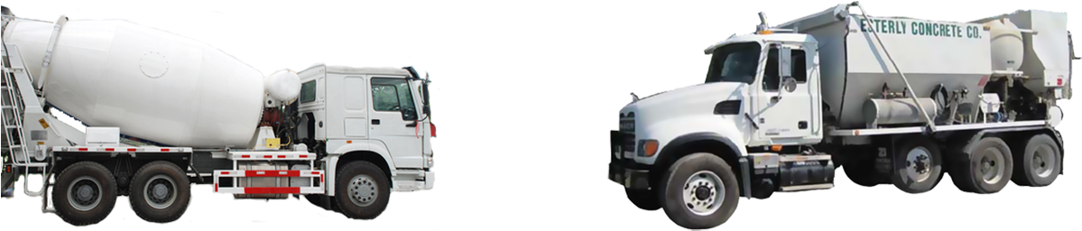 Concrete Mixer Truck Comparison PNG