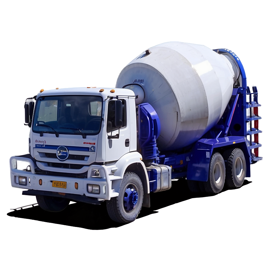 Download Concrete Mixer Truck Png Fxa | Wallpapers.com