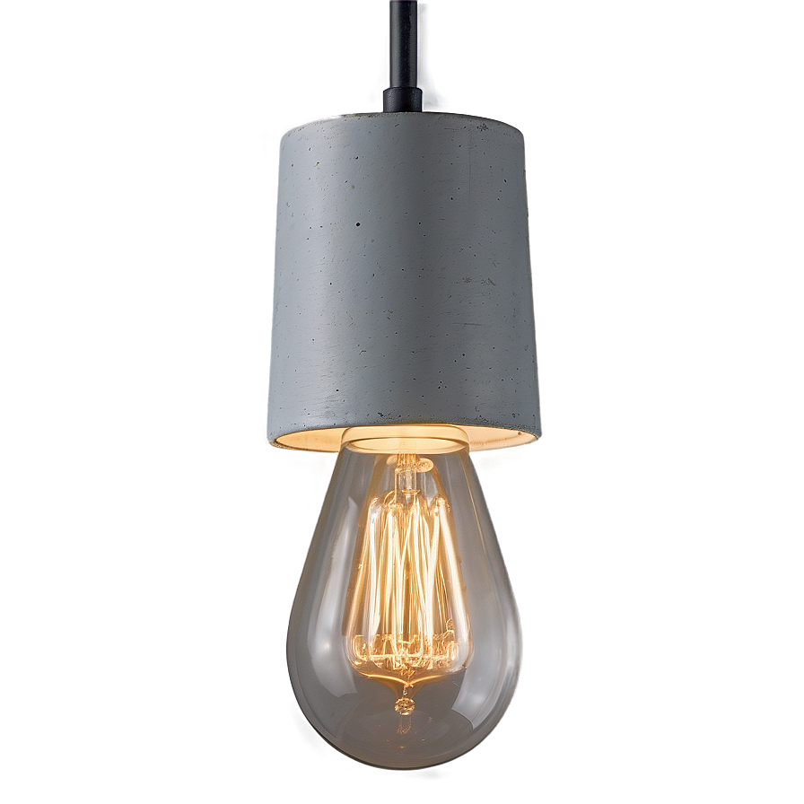 Concrete Pendant Light Png Ngr83 PNG