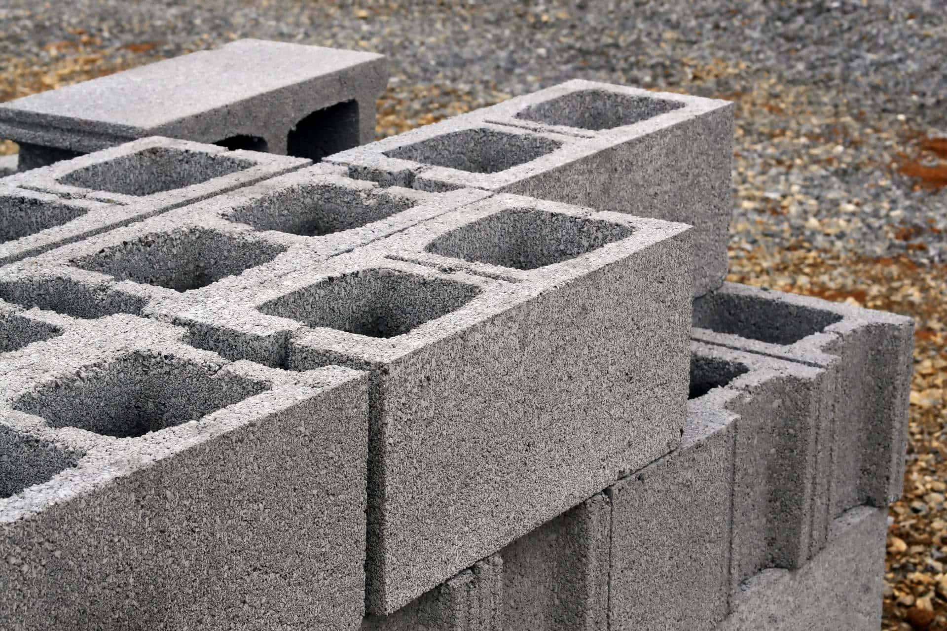 Bildvon Beton- Oder Zementblöcken