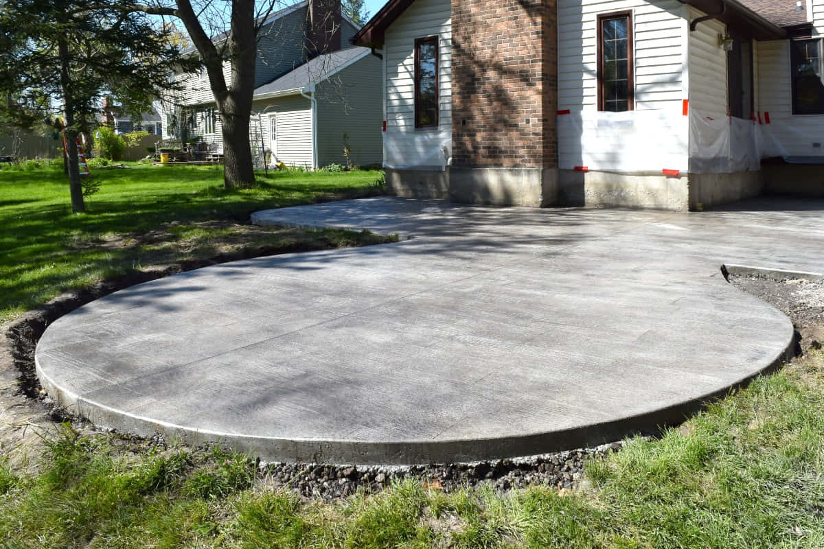 Bildvon Outdoor-beton