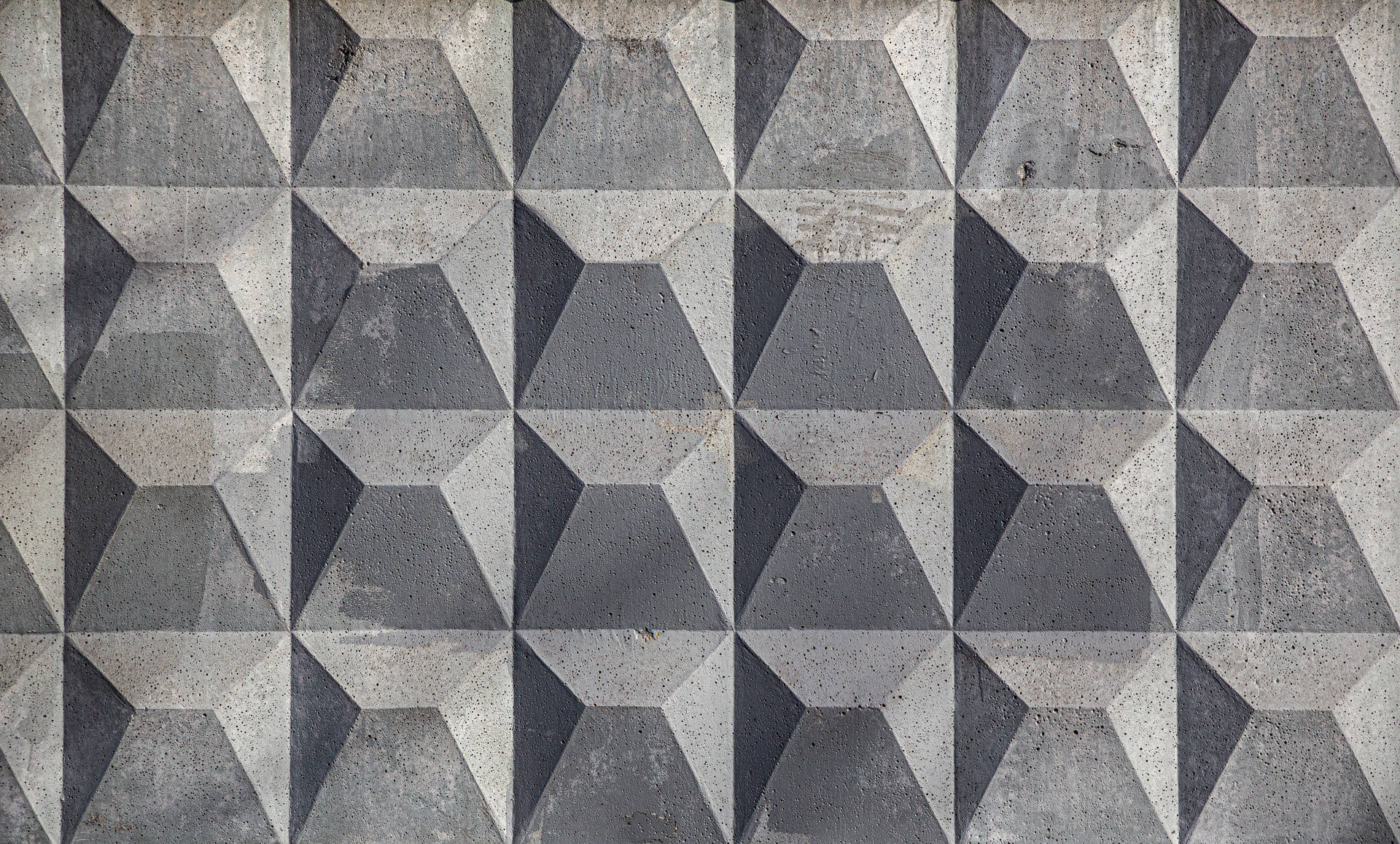 Concrete Texture Gray 3D Wallpaper