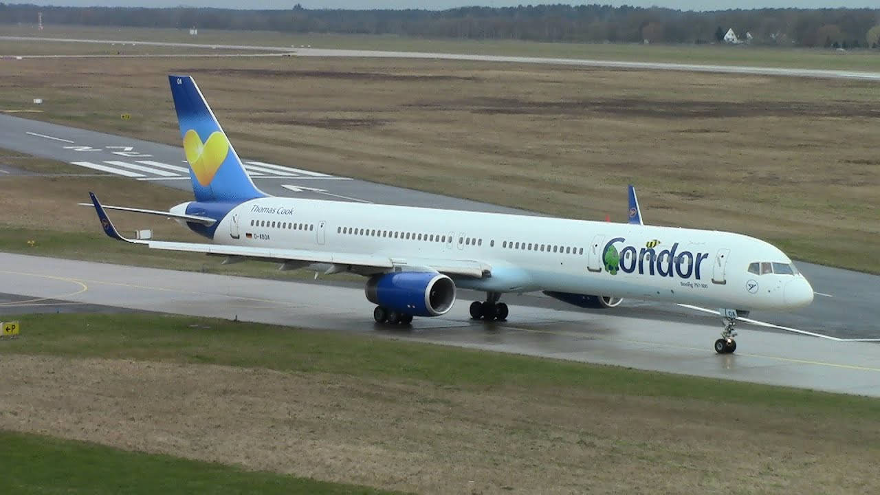 Condor Airlines lufthavn rullebane krydsning tapet Wallpaper