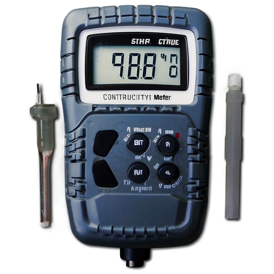 Conductivity Meter Png Bwk PNG