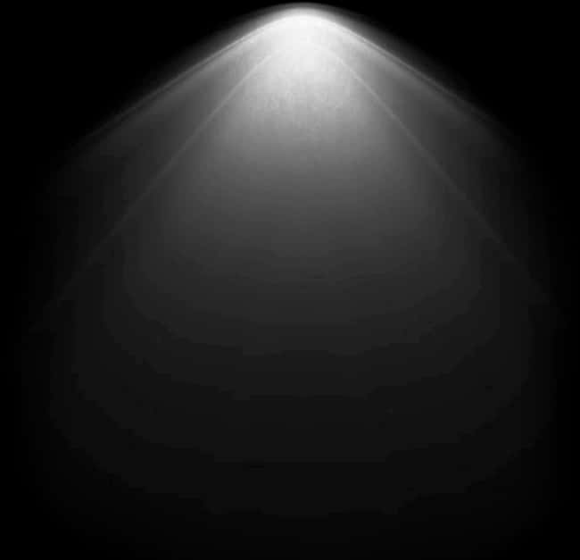 Coneof Light Abstract PNG