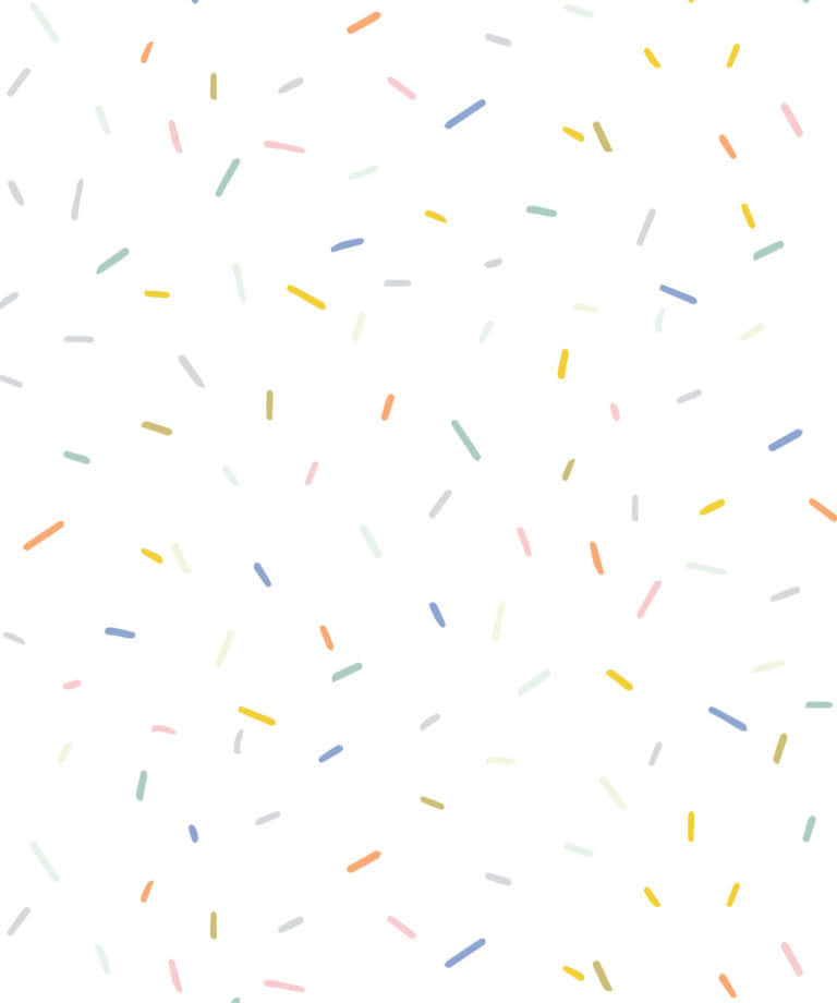 Fejre i stil med farverige metalliske konfetti
