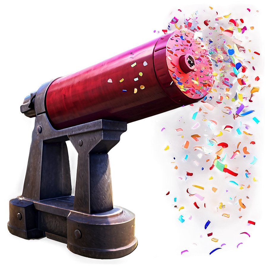 Confetti Cannon Png Tab80 PNG