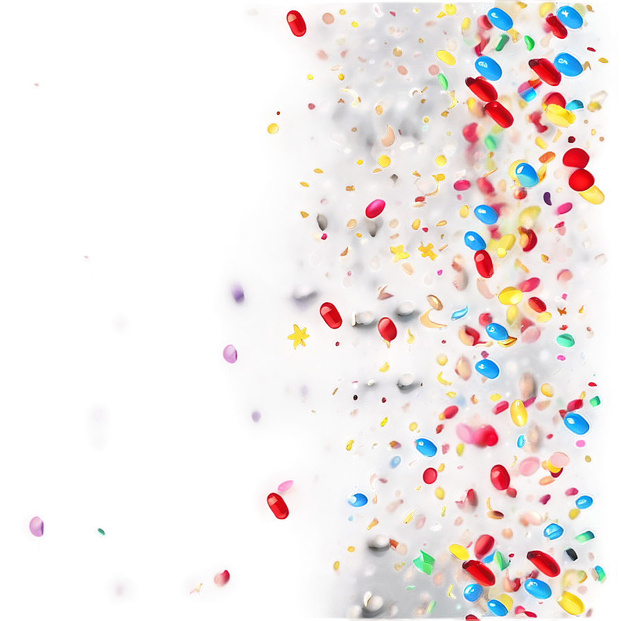 Confetti Pieces Png 04292024 PNG
