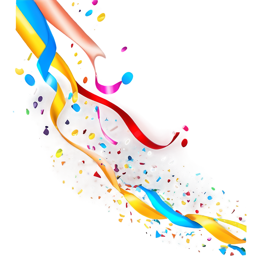 Confetti Swirls Png Dos52 PNG