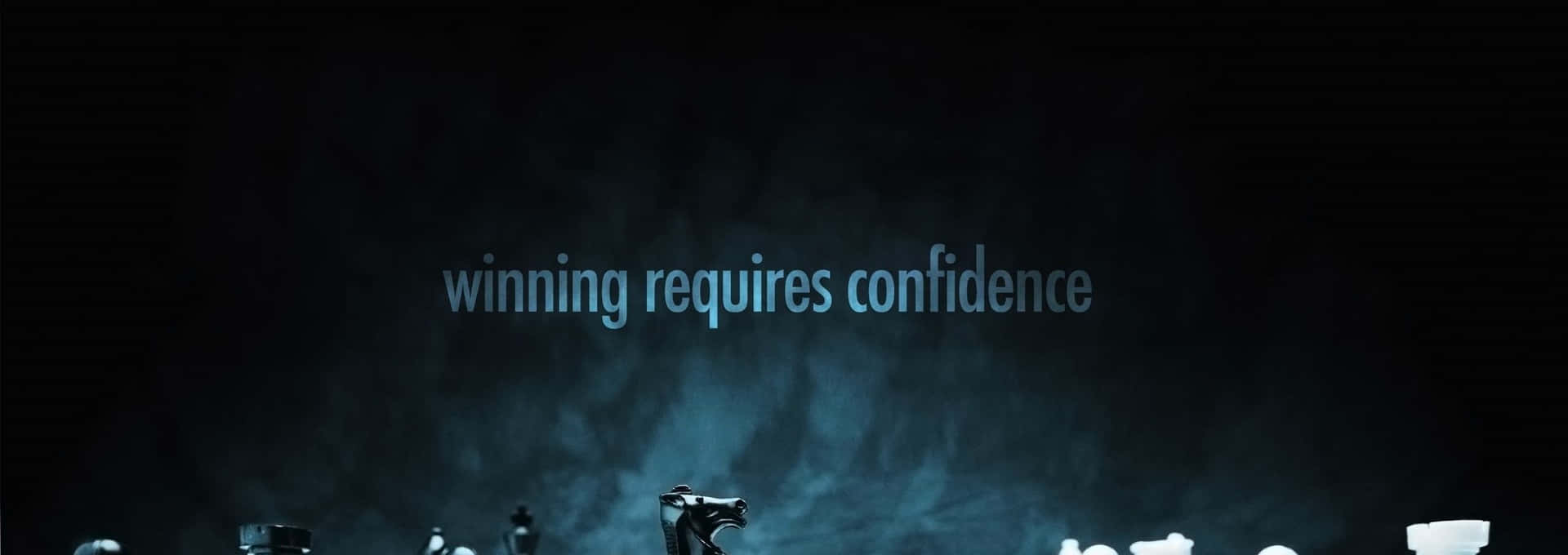 Writing Require Confidence Quote Panoramic Wallpaper