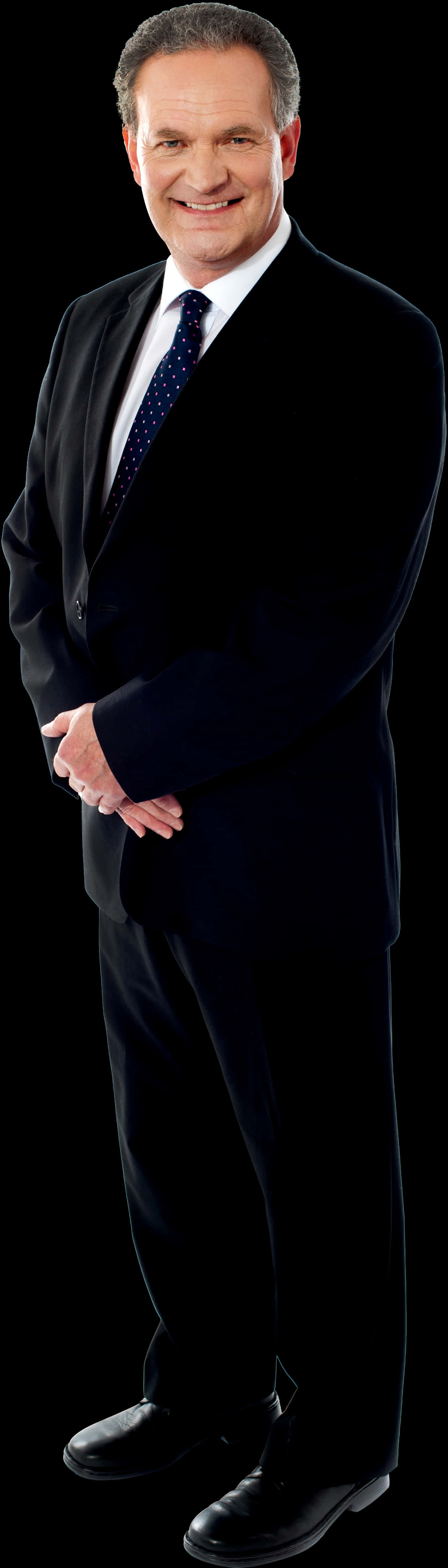 Confident Businessman Standing PNG