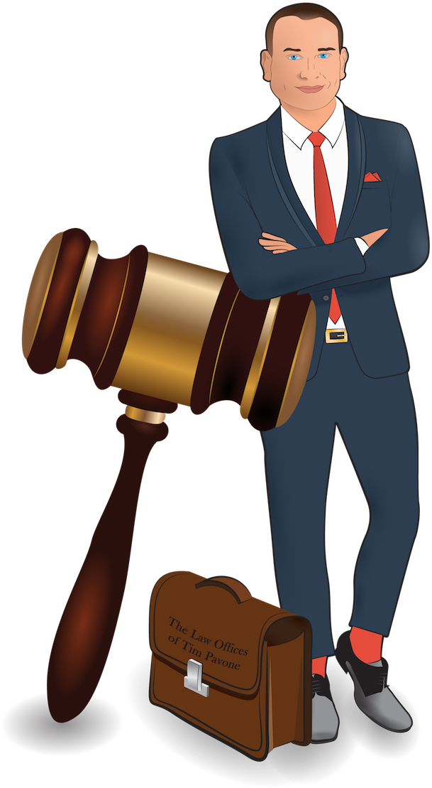 Confident Lawyer With Gaveland Briefcase PNG