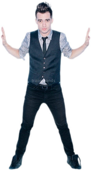 Confident Man Spreading Arms PNG