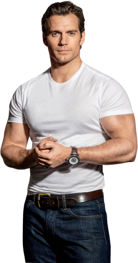 Confident Manin White Shirt PNG