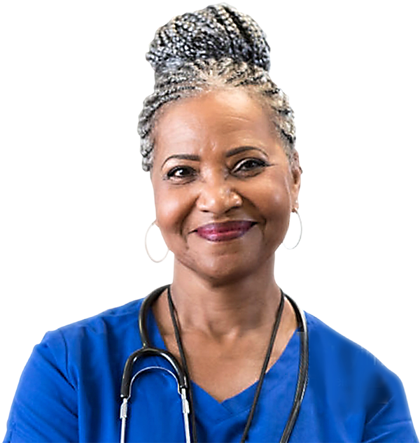 Confident Medical Professional Portrait PNG