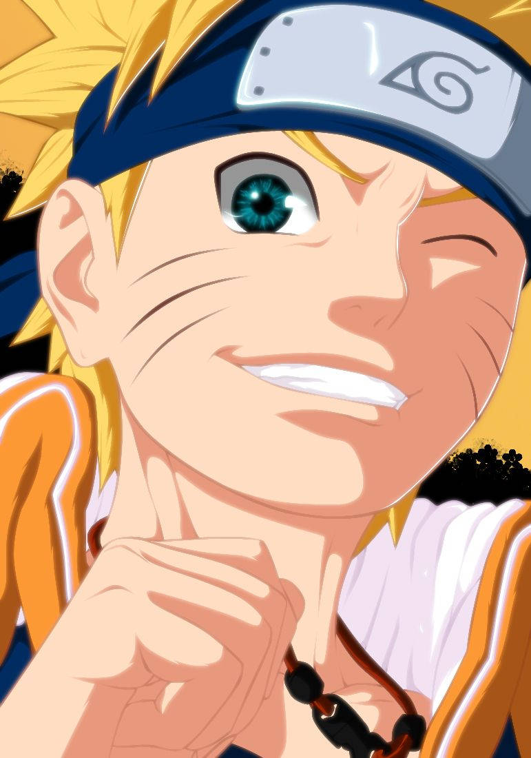 Confident Naruto Smile Wallpaper
